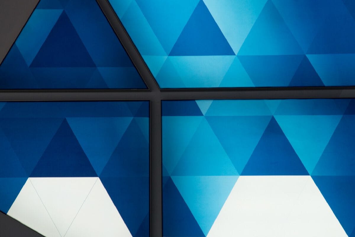 Печатная ткань с подсветкой стены с алюминиевой рамой ABS Group LIGHTBOX NON ORTOGONALI ARCH-00026275 - Вид №3