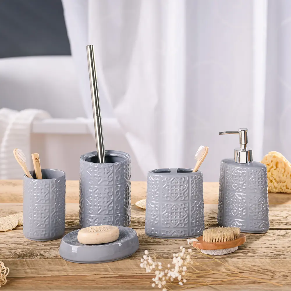 Мыльница Grey VERRAN STLM-2130002 - Вид №4