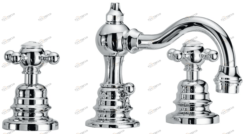 Fir Italia Смеситель для раковины на 3 отверстия Melrose 20 2012205