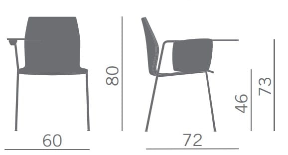 Откидное кресло для конференций Kastel Kalea ARCH-00132362 - Вид №2