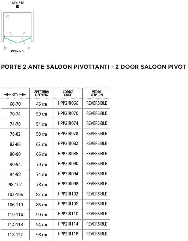 Gruppo Geromin Душевая кабина с 2 распашными дверцами Flow sun-id-1472627 - Вид №1