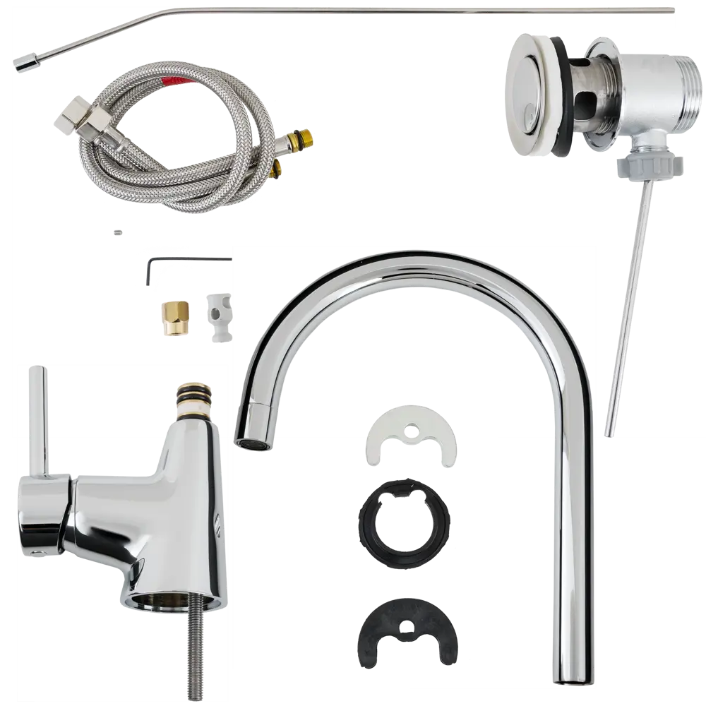 Смеситель для раковины универсальный Ideal Standard Ceraline однорычажный цвет хром 82640771 STLM-2160421 - Вид №2