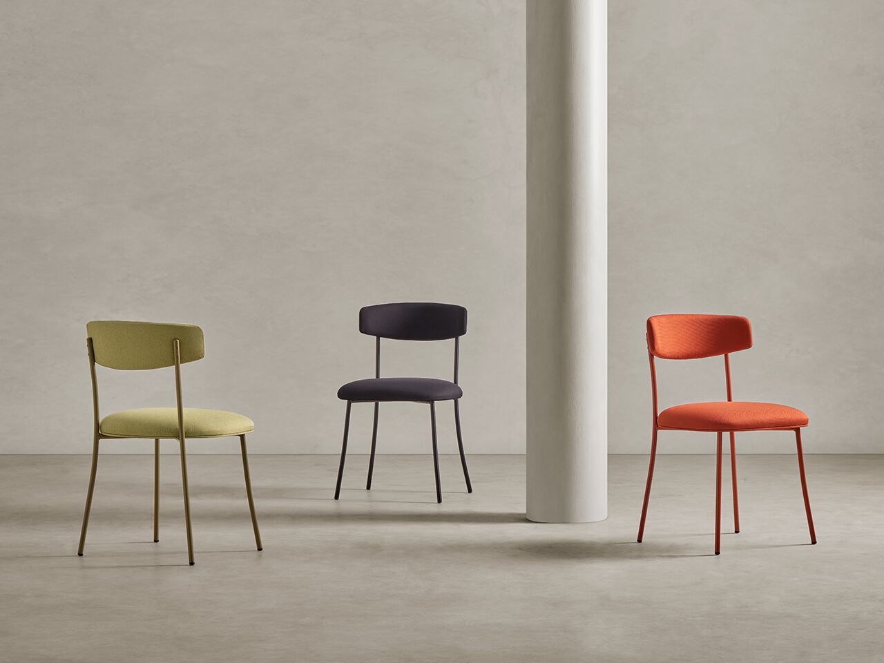 Мягкий стул с открытой спинкой Mobboli Daily ARCH-00098400 - Вид №1