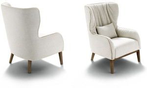 Кресло bergère с подлокотниками