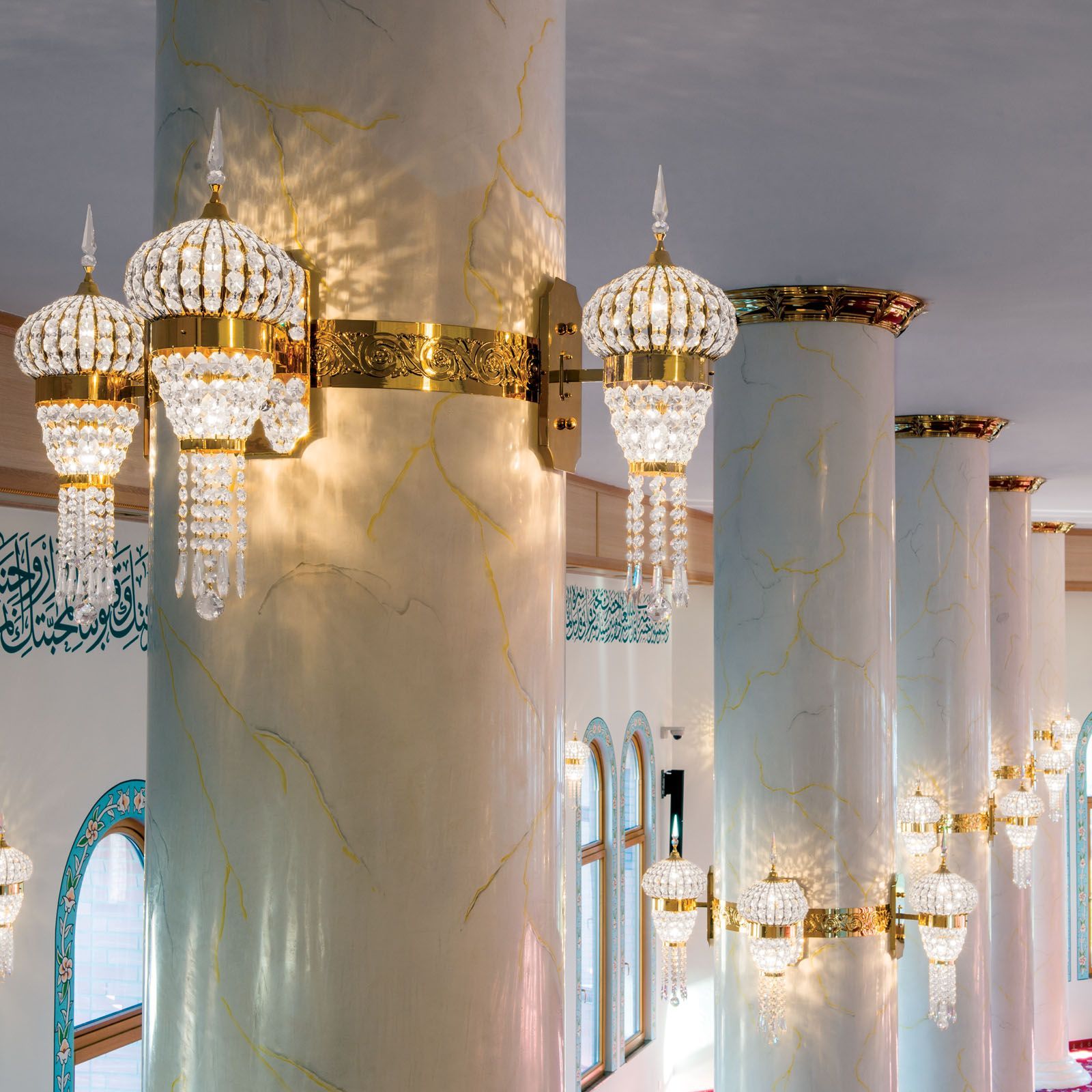 Настенный светильник с кристаллами Orion Oriental ARCH-00059270 - Вид №4