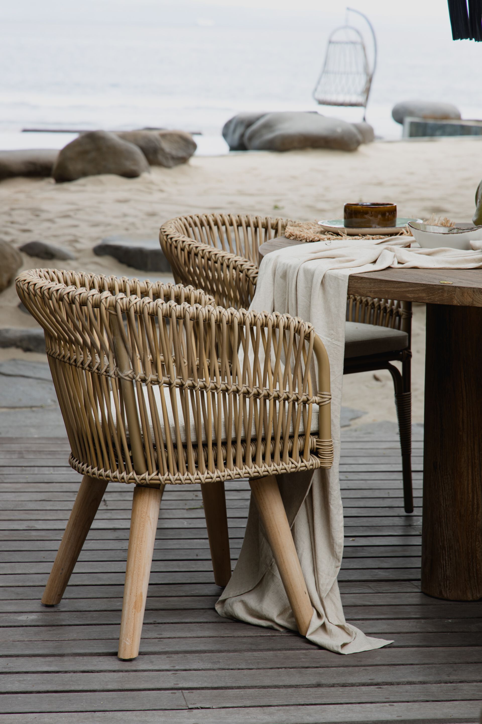 Садовое кресло из синтетического волокна со встроенной подушкой cbdesign Аруба ARCH-00034882 - Вид №2