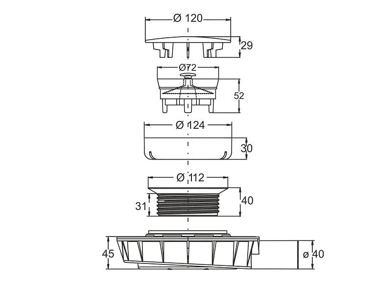 Душевая кабина из нержавеющей стали Bonomini Savoisienne ARCH-00137653 - Вид №1