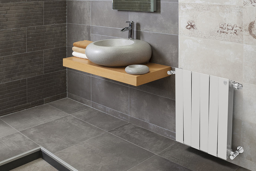 Радиатор биметаллический Royal Thermo PianoForte Bianco Traffico (белый)  - 4 секции sun-id-645977 - Вид №2