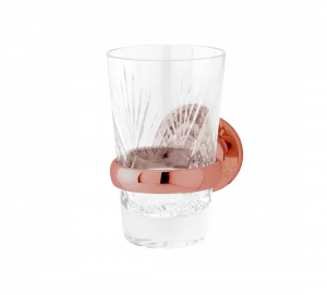 Gentry Home Держатель стакана с кристаллами Oxford Медь GH101630