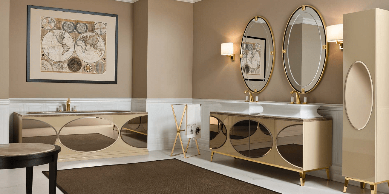 Комплект мебели для ванной OASIS RIVOLI 1 OASIS BATHROOM Luxury  Rivoli R1 - Вид №1