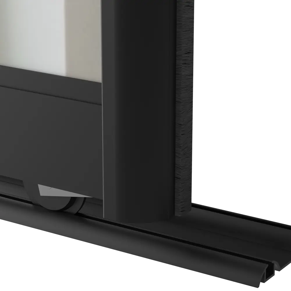Дверь-купе KONSENSA 225.5x60.4 см с зеркалом профиль черный 89444101 STLM-2095458  - Вид №4