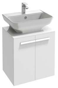 EB1386-N18 Тумба под умывальником, 2 двери JACOB DELAFON STRUKTURA