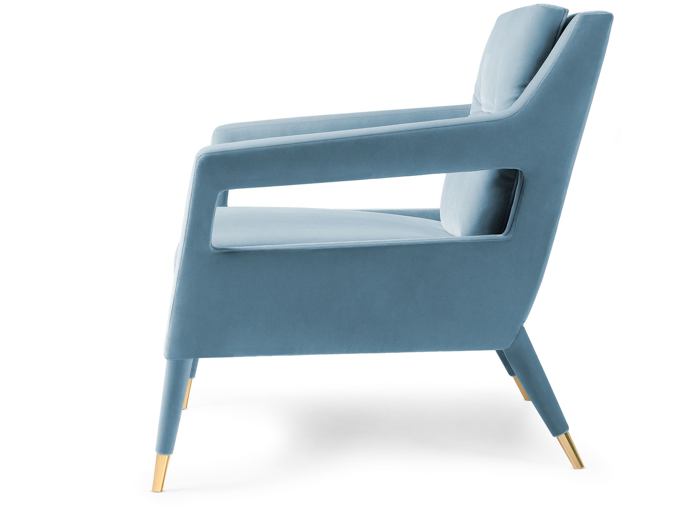 Бархатное кресло с подлокотниками Munna ARCH-00068873 - Вид №24