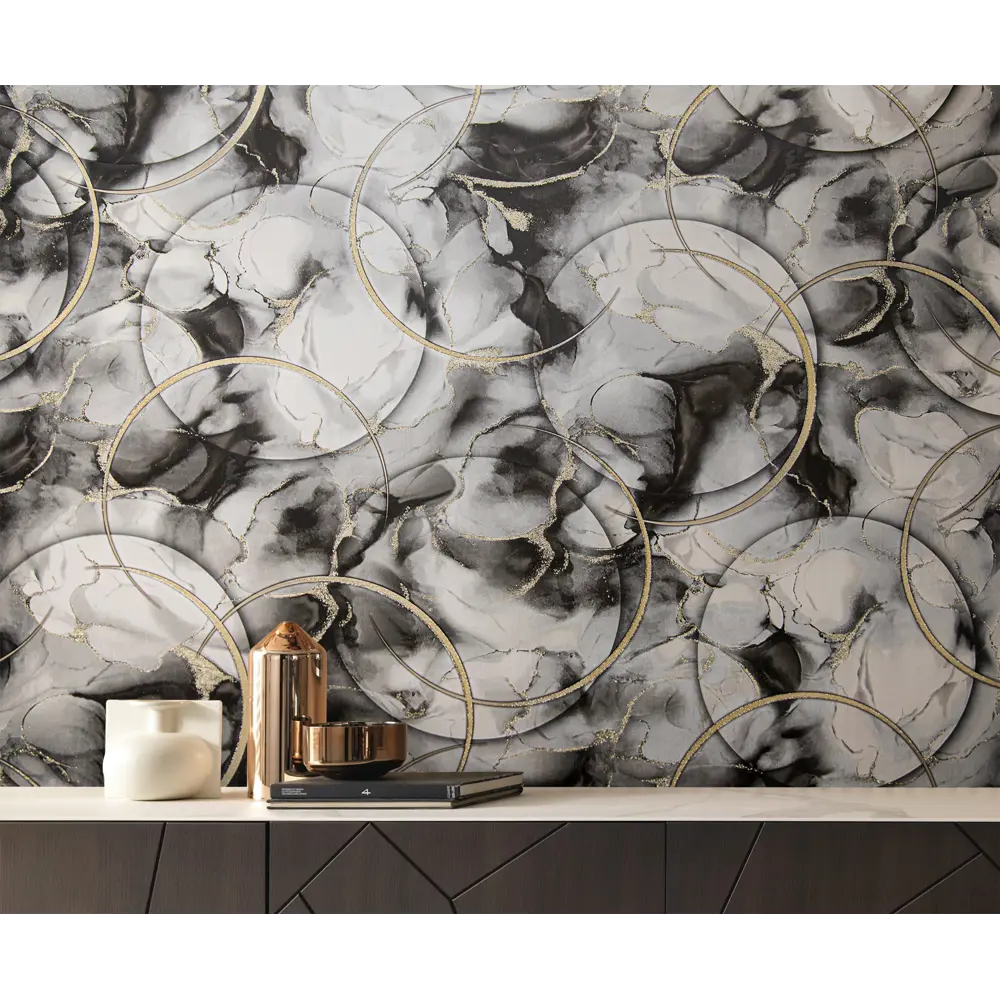 Обои флизелиновые New Age Luna черные 1.06 м NA8887-25 STLM-2083908 - Вид №1