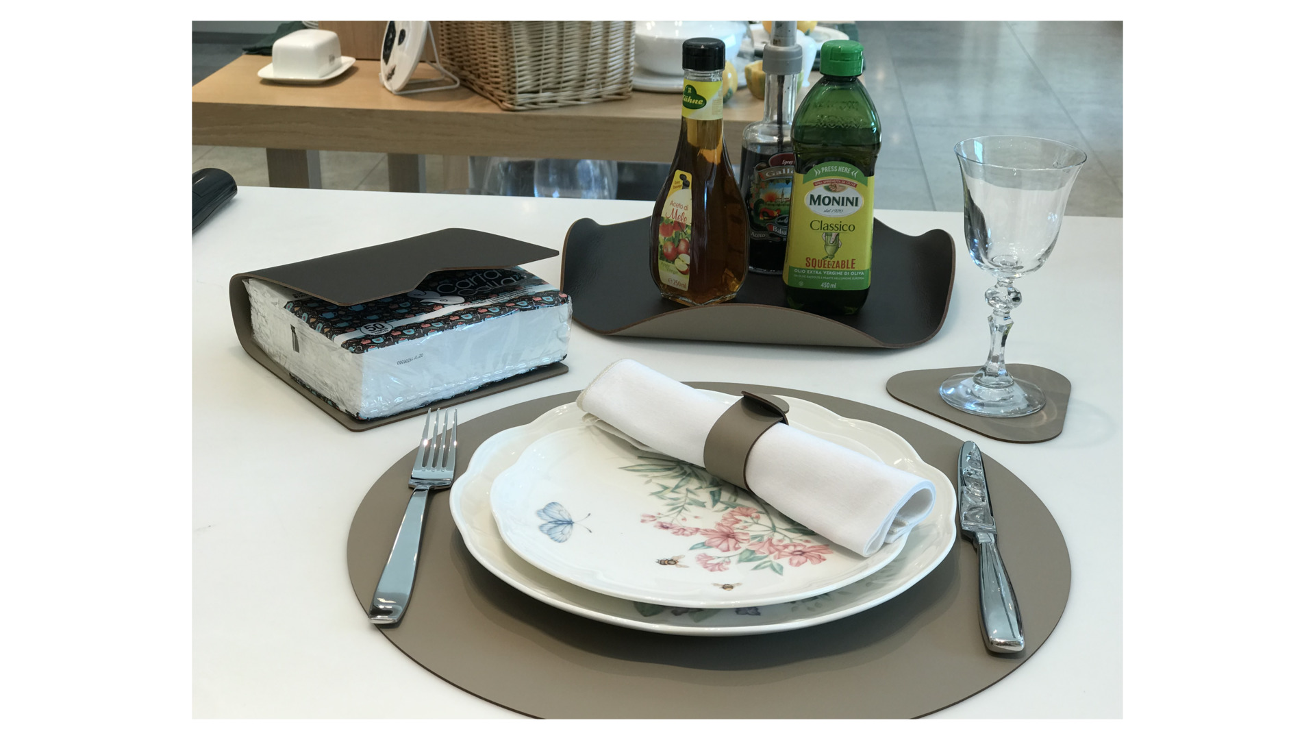 10638145 Кольцо для cалфетки Кожаное ADJ  - Вид №3