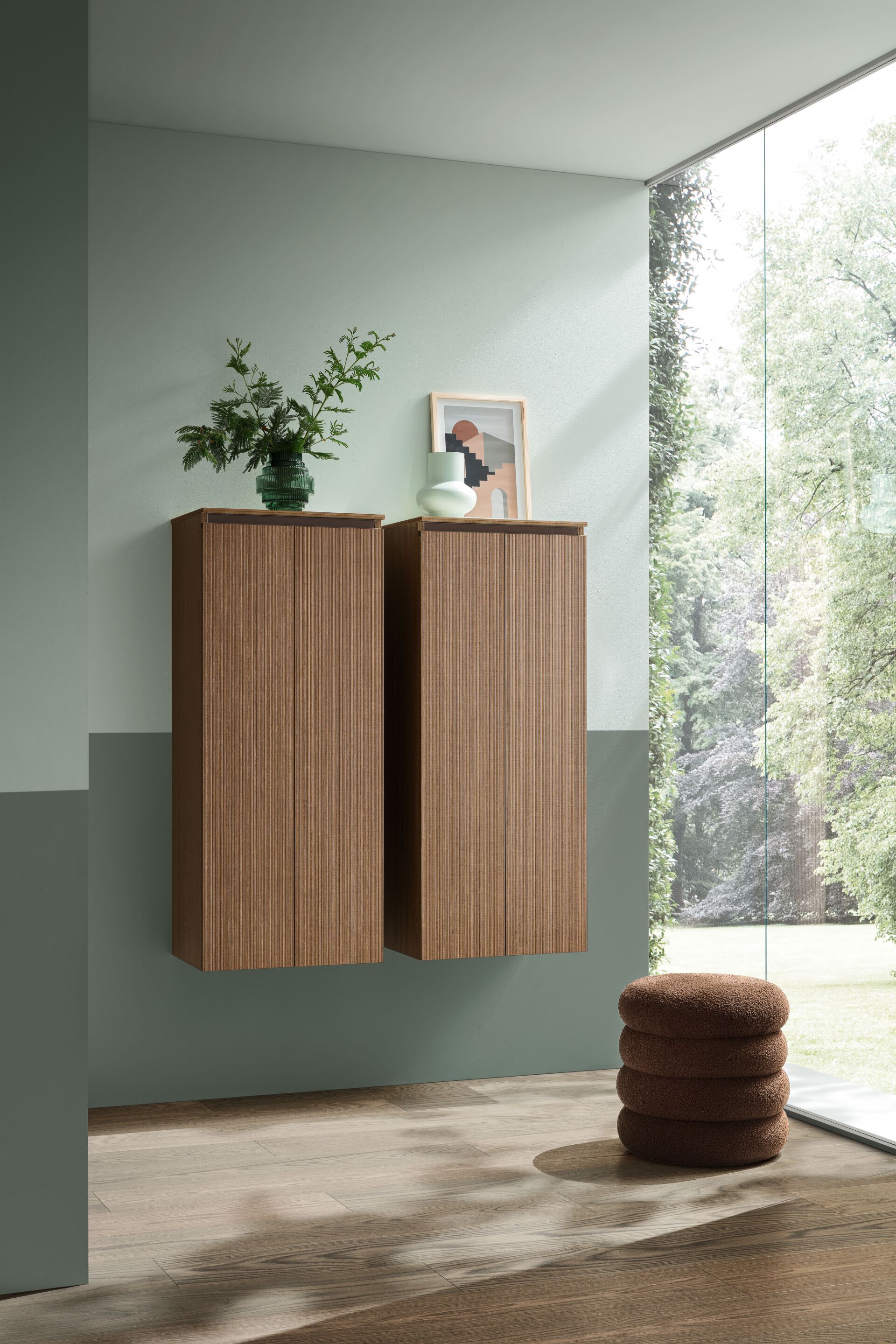 Термо текстурированный подвесной умывальник ARBLU Dress System ARCH-00103556 - Вид №4