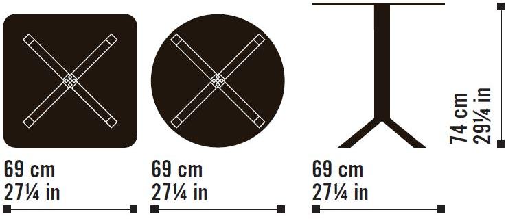 Very Wood Круглый стол из ясеня Pan sun-id-1449020 - Вид №3