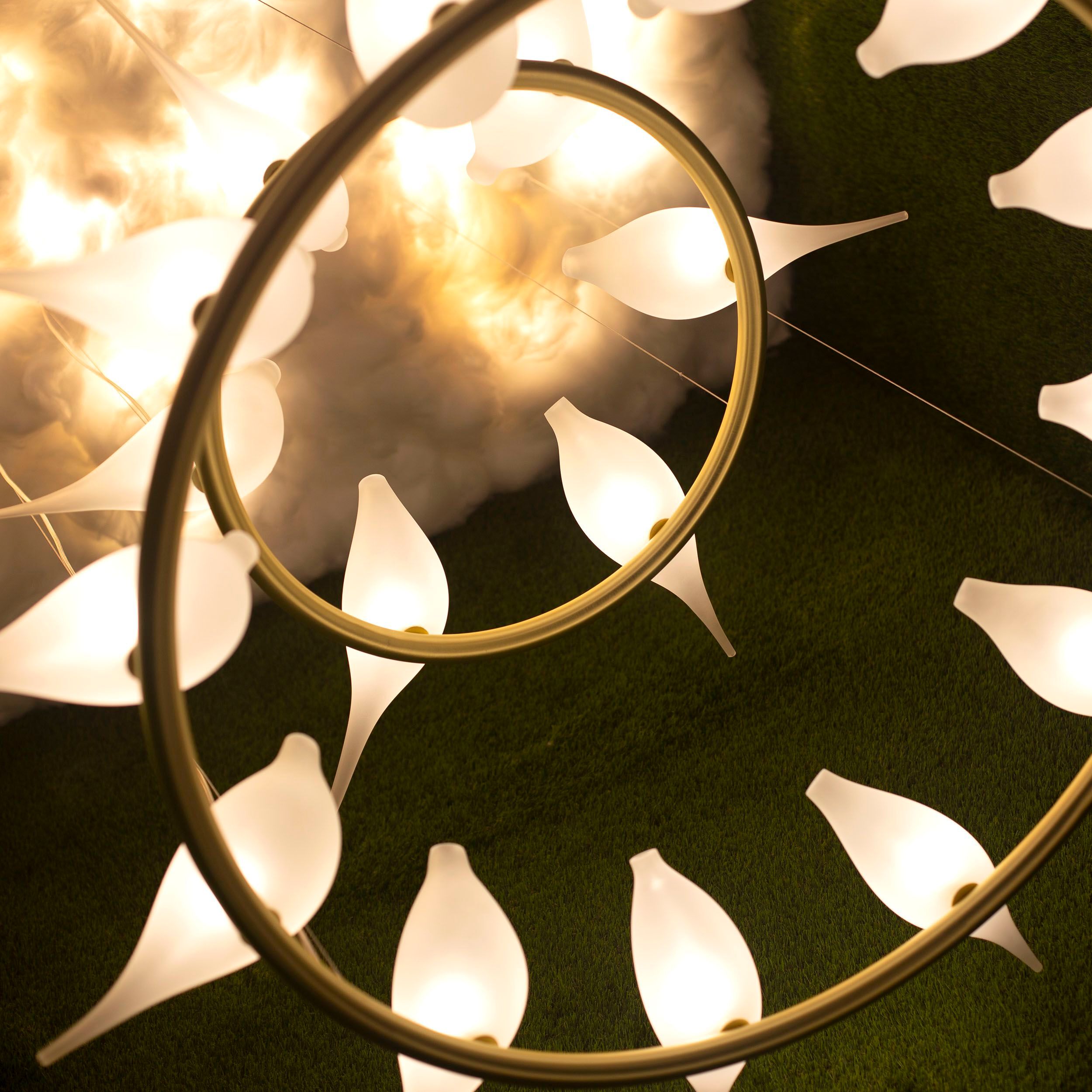 Подвесной светильник ручной работы из дутого стекла MULTIFORME Light Of Love ARCH-00069231 - Вид №1