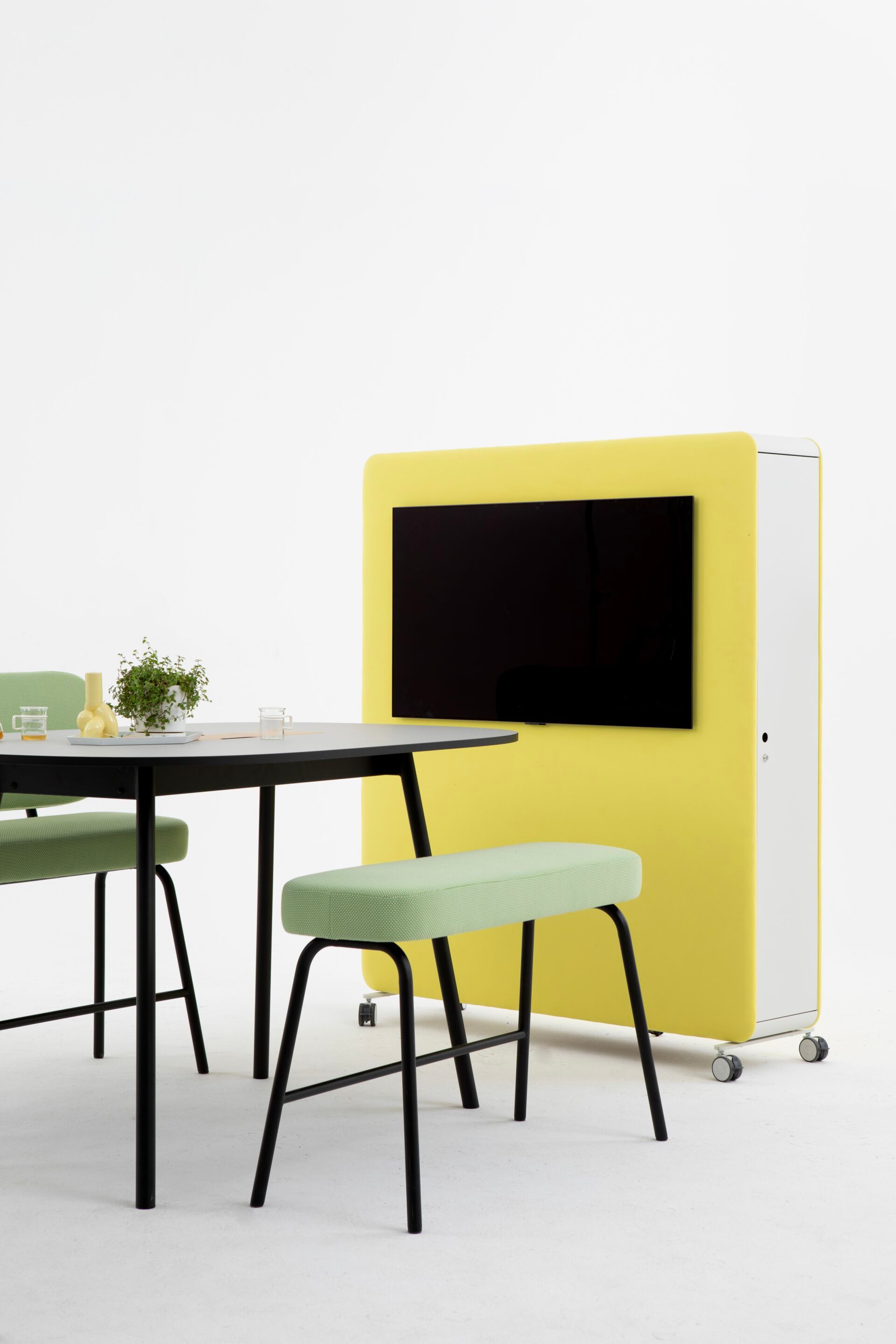 Мультимедийный тотем / алюминиевая офисная перегородка с порошковым покрытием Cascando Pillow ARCH-00032916 - Вид №4