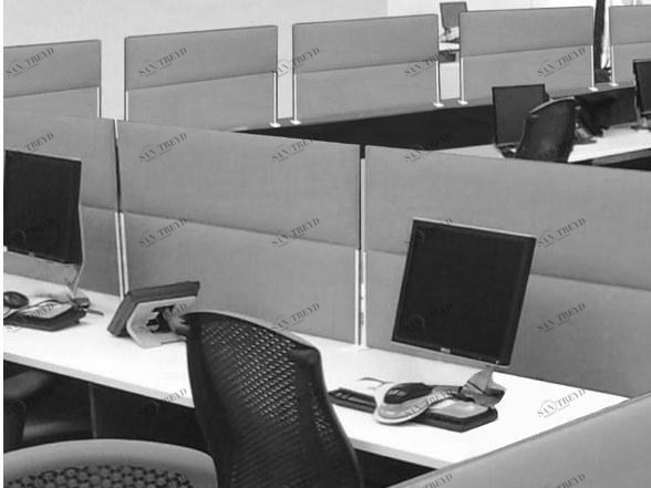 Slalom Звукопоглощающая перегородка из полиэфирного волокна Ecorange sun-id-1420879