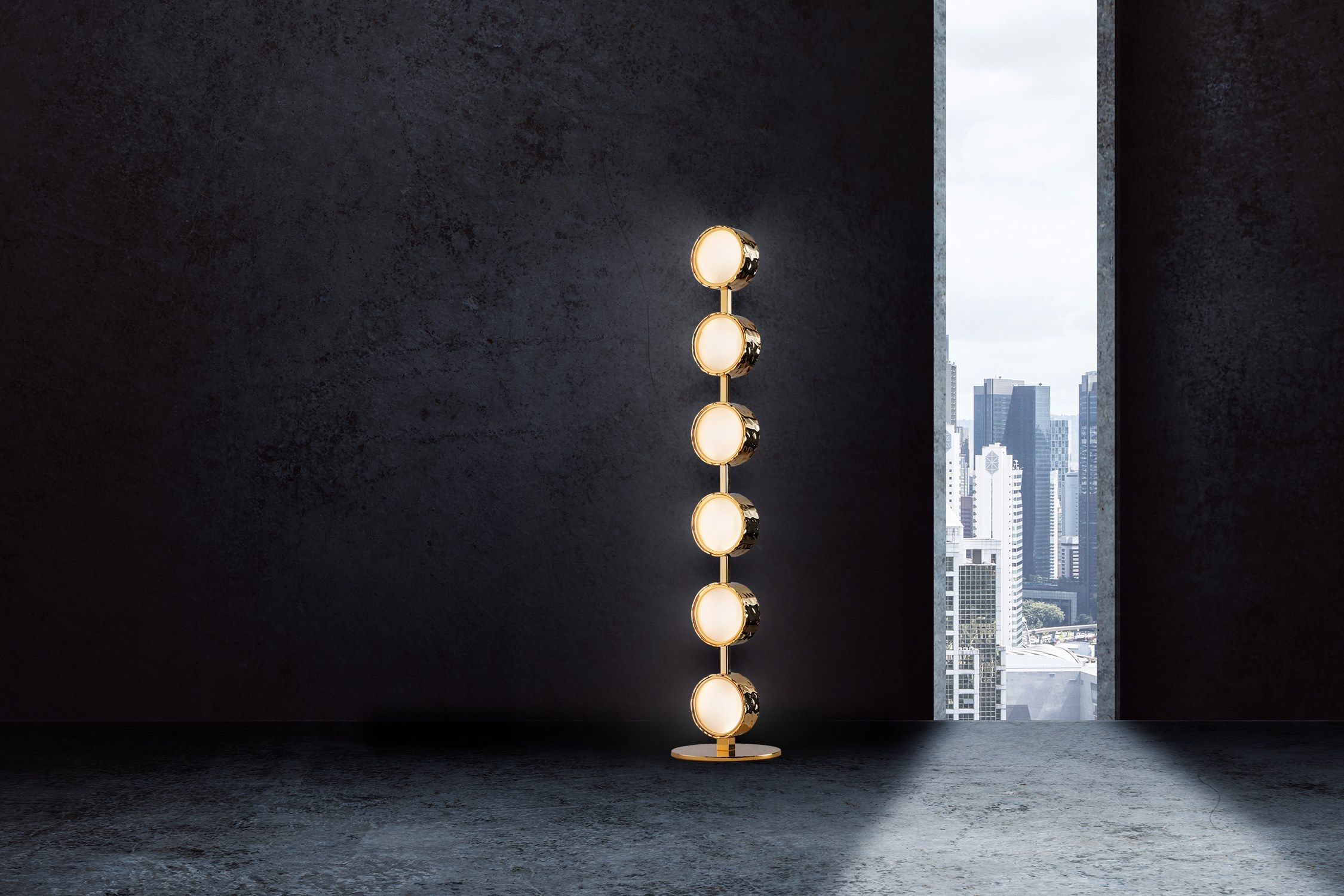 Металлический светодиодный торшер STILLUX Limelight ARCH-00042113