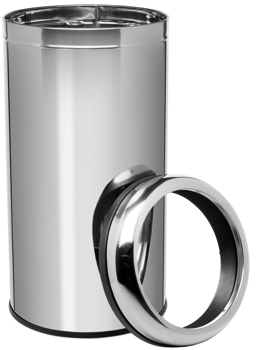 Ведро для мусора  без крышки Venus 45L Chrome NAVAKO 11151 - Вид №1