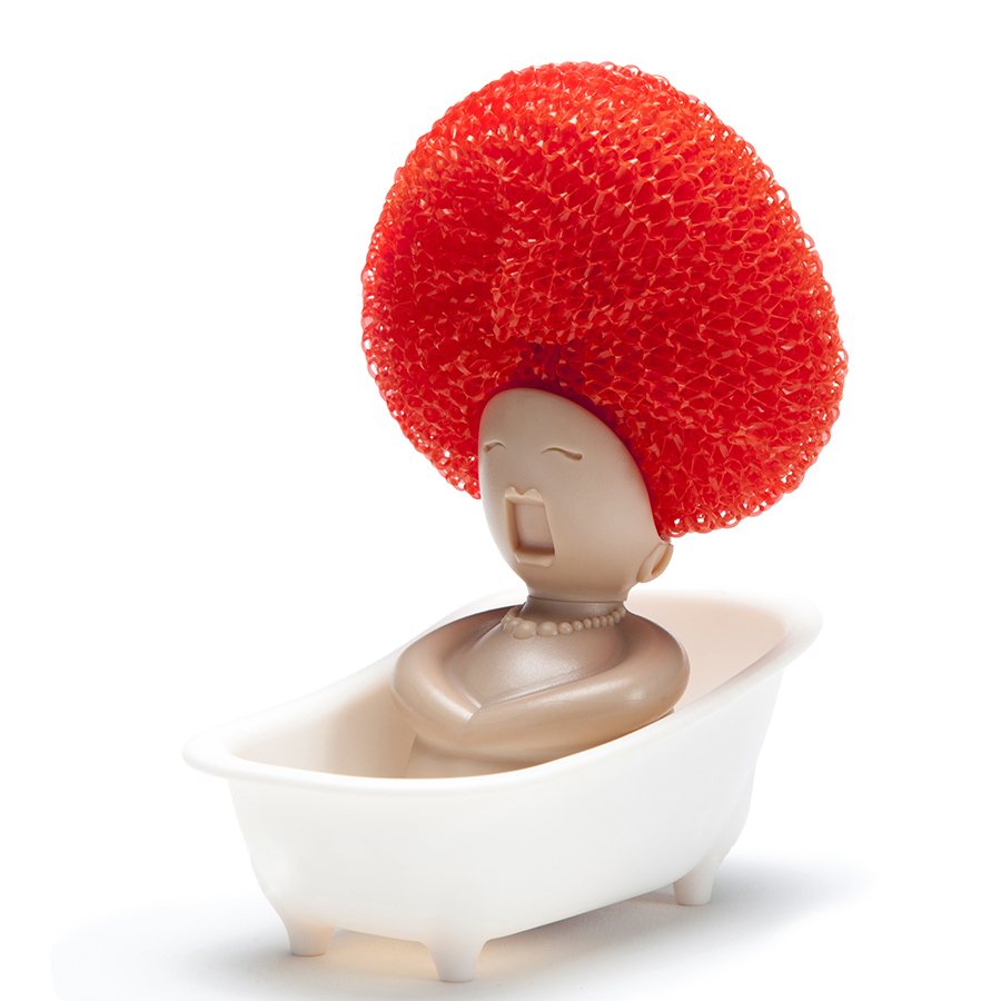 PE574 Держатель для кухонного скребка soap opera Peleg Design  - Вид №2