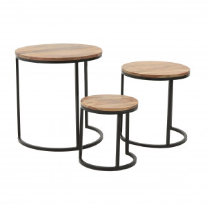 7850053.0010 Стол, набор 3шт - 50Х50Х50 / 43Х43Х45 / 33Х33Х38 TO4ROOMS