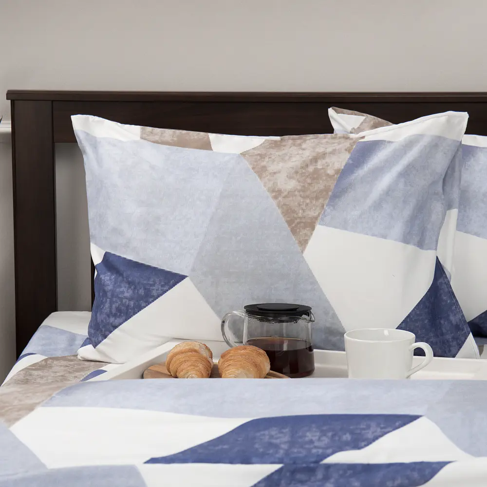 Комплект постельного белья Amore Mio Фирст евро полисатин разноцветный STLM-2107622 - Вид №2