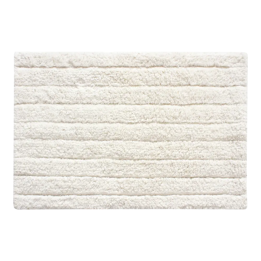 Коврик для ванной Sensea Essential 40x60 см цвет кремовый Twist STLM-2175134 - Вид №1