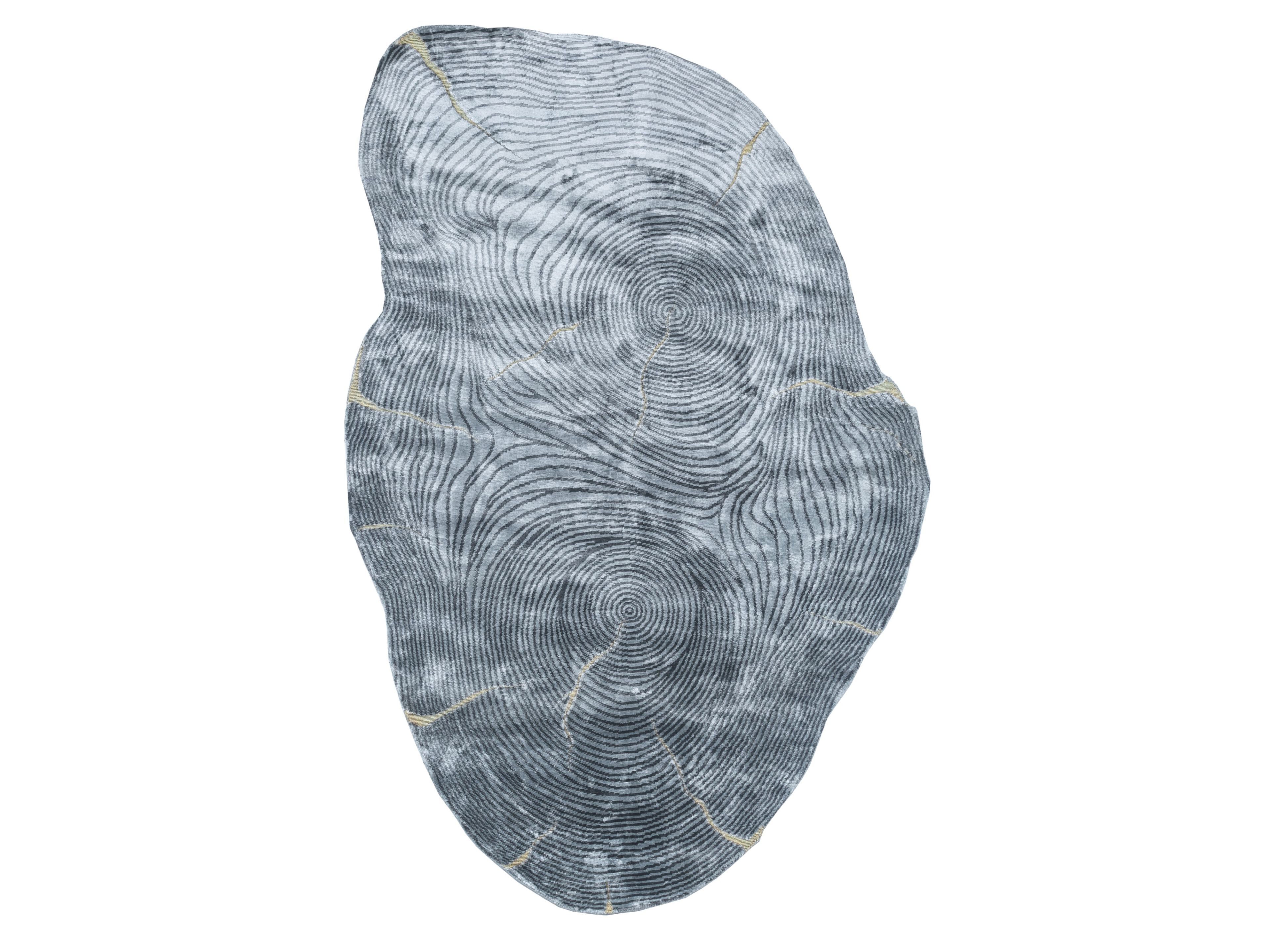 Бамбуковый Шелковый прямоугольный ковер Jaipur Rugs Lucid ARCH-00147593