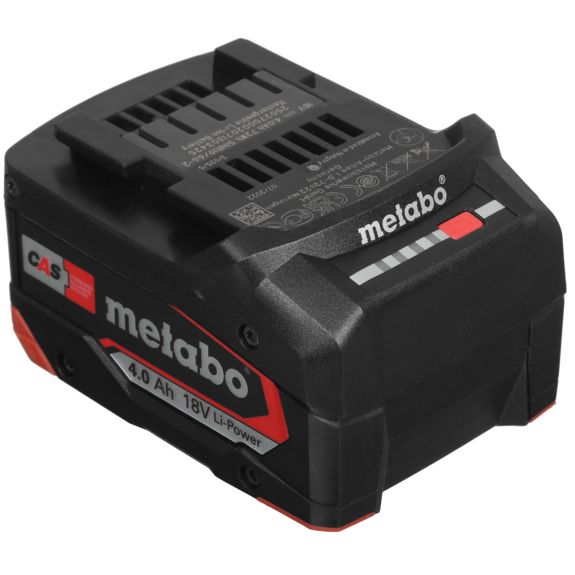 Аккумулятор Metabo 18 В 4.0 Ач LI-Power 5451642 STDN-0143122 - Вид №1