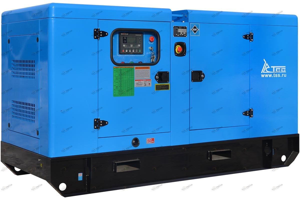 Дизельный генератор ТСС АД-50С-Т400-1РКМ11 в шумозащитном кожухе sun-id-1033801