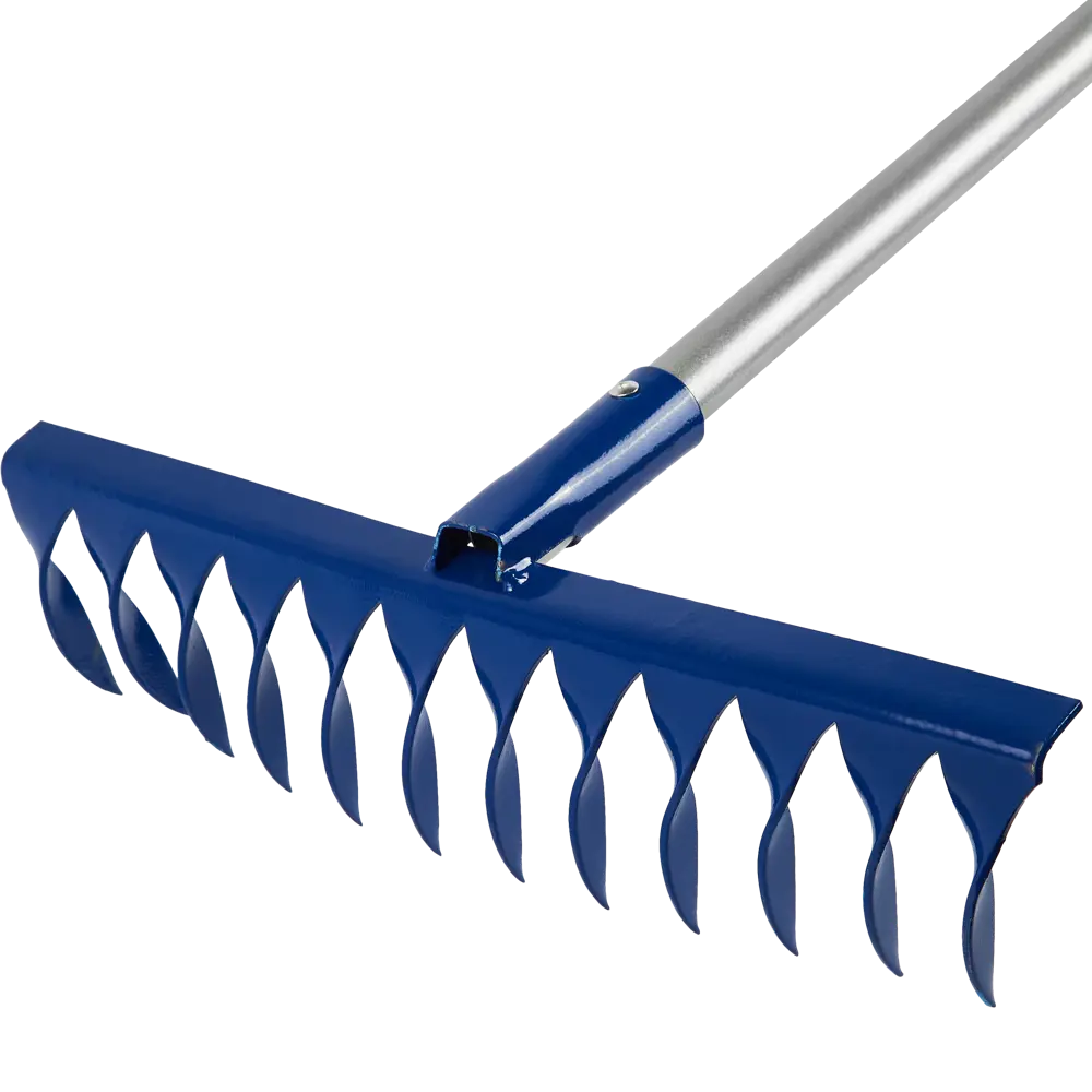 Грабли Инструм-Агро ГВ-12 с черенком для садовых работ 87876225 STLM-0075986 - Вид №1