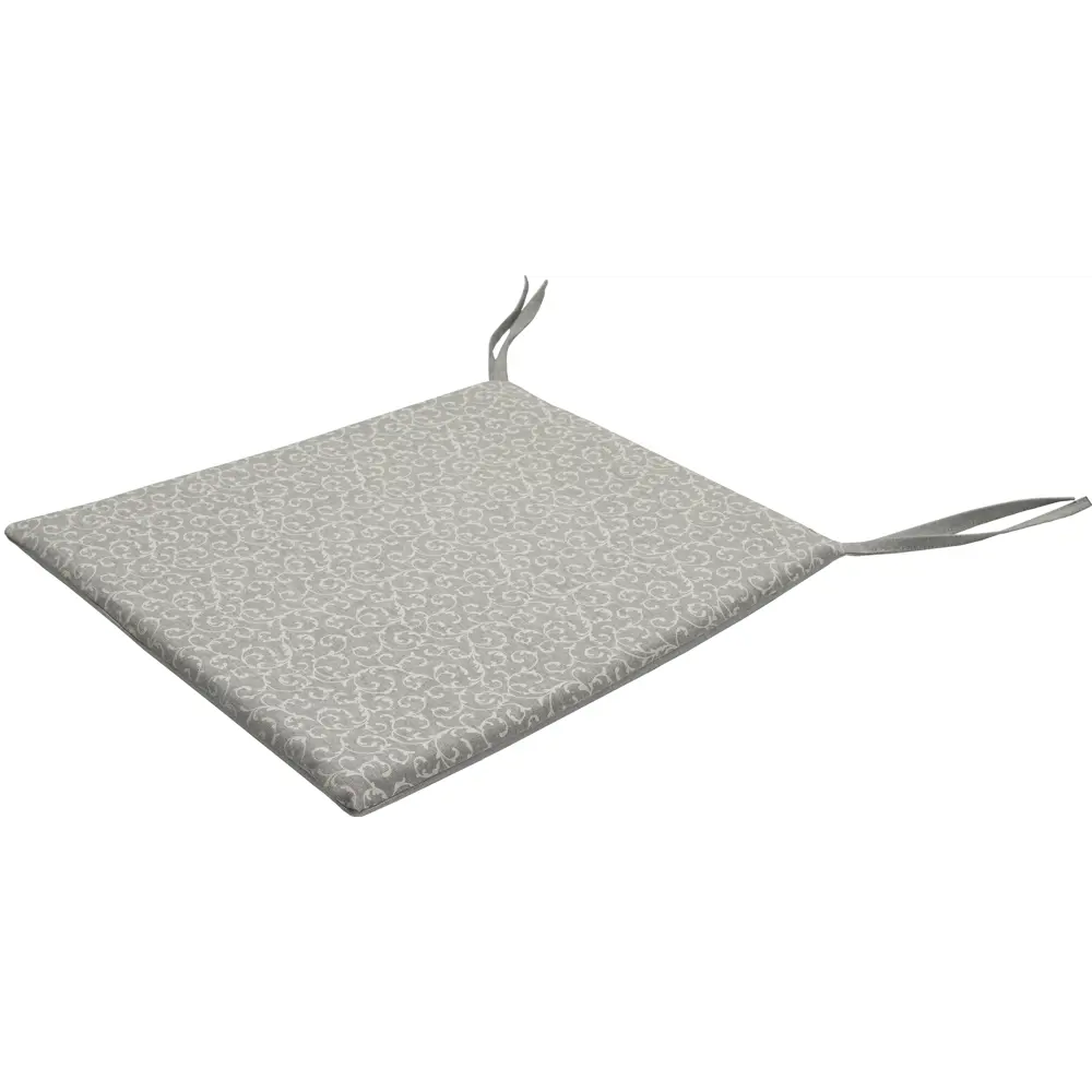 Сидушка завиток 40x35 см цвет серый GARDEN STLM-2151398 - Вид №1