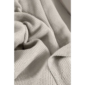 91755624 Плед Arya Home Softy 200x220 см полиэстер цвет кремовый STLM-1049663