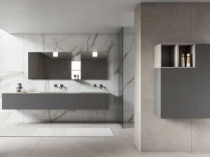 BMT Тумба под умывальник со шкафом Xfly