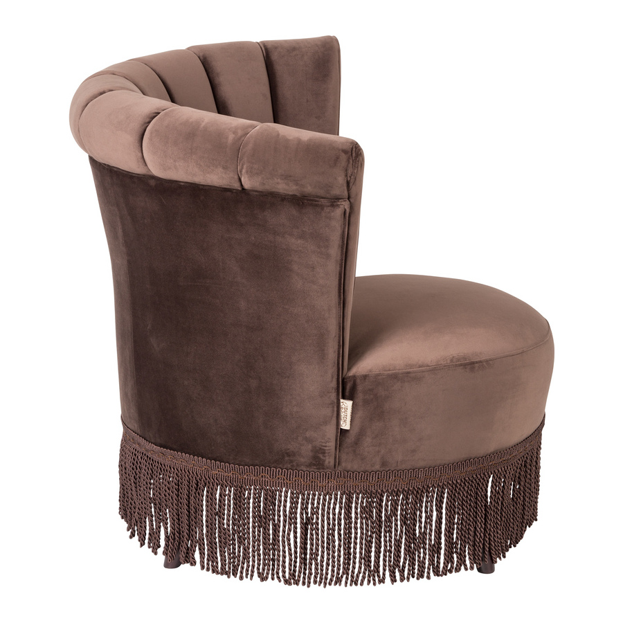 Кресло Flair темно-коричневое Dutchbone 3100055 - Вид №2