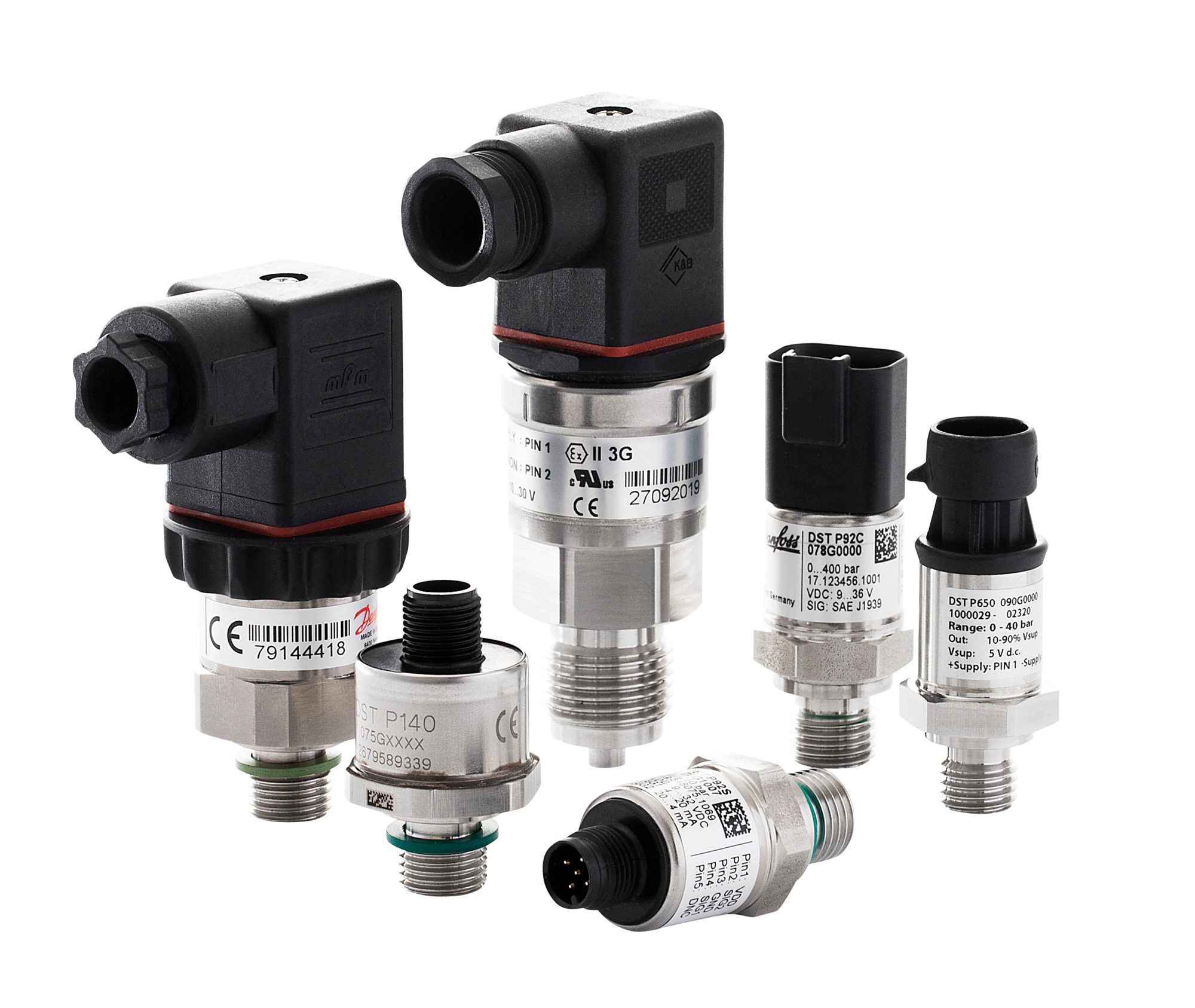 Danfoss MBS 3000 — преобразователи (датчики) давления для промышленных применений Преобразователь давления MBS 3000 060G1110  - Вид №71