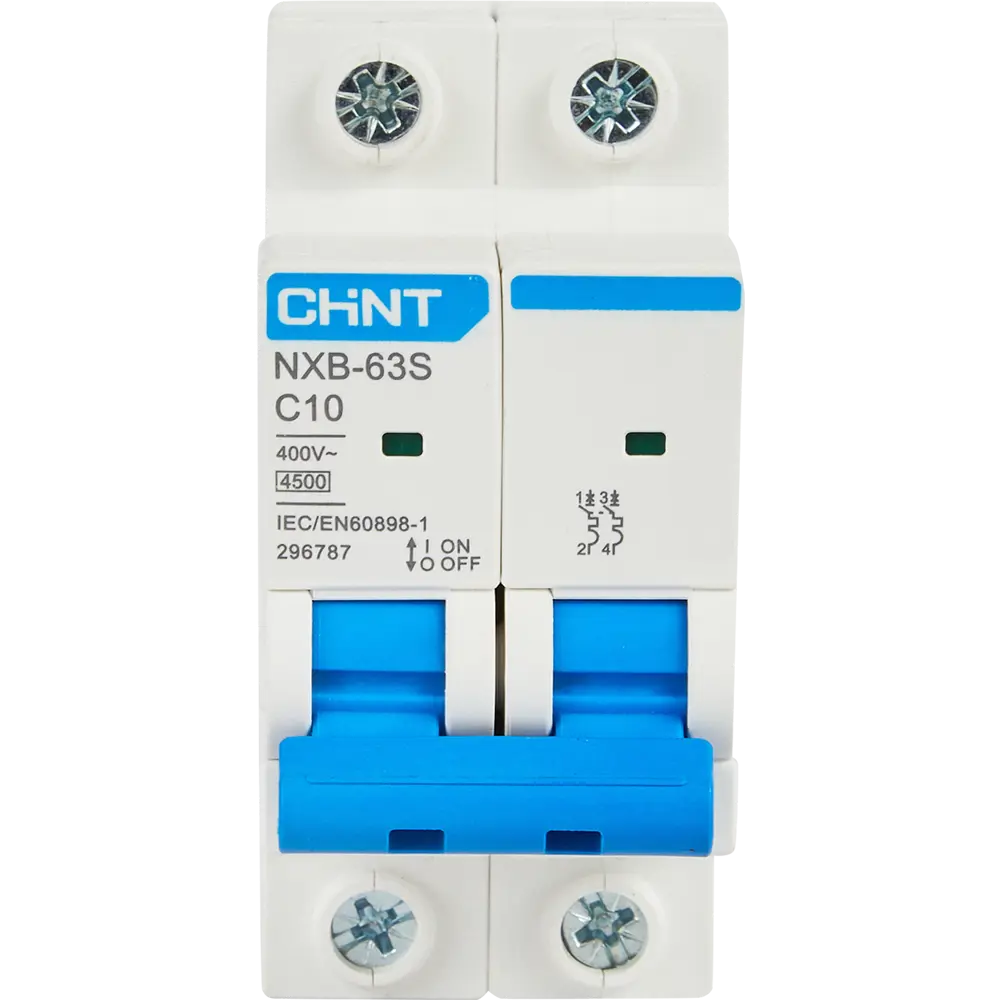 Автоматический выключатель CHINT NXB-63S — защита от перегрузок и коротких замыканий 85334614 STLM-0061738 - Вид №1