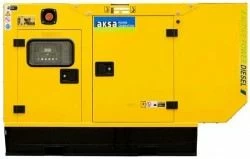 Генератор дизельный Aksa APD70A в кожухе с АВР