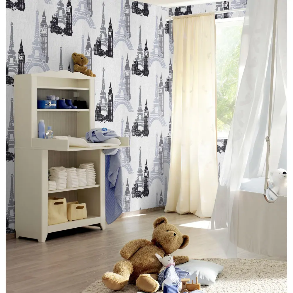 Обои на флизелиновой основе Rasch RA734805, 0.53х10 м 12779648 STLM-2132622 Kids Club - Вид №4