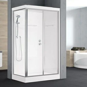 Novellini. Душевая кабина 120x80 см 2P STANDARD с крышей ALBA