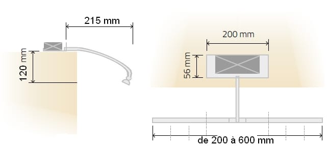 Светодиодный настенный светильник для картин TEKNI-LED Paris ARCH-00047548 - Вид №1