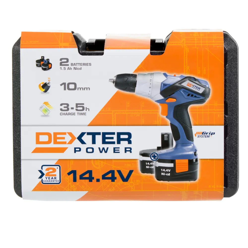 Шуруповерт Dexter, Ni-Cd 14,4 В 16972322 STLM-2058431 DEXTER POWER  - Вид №4