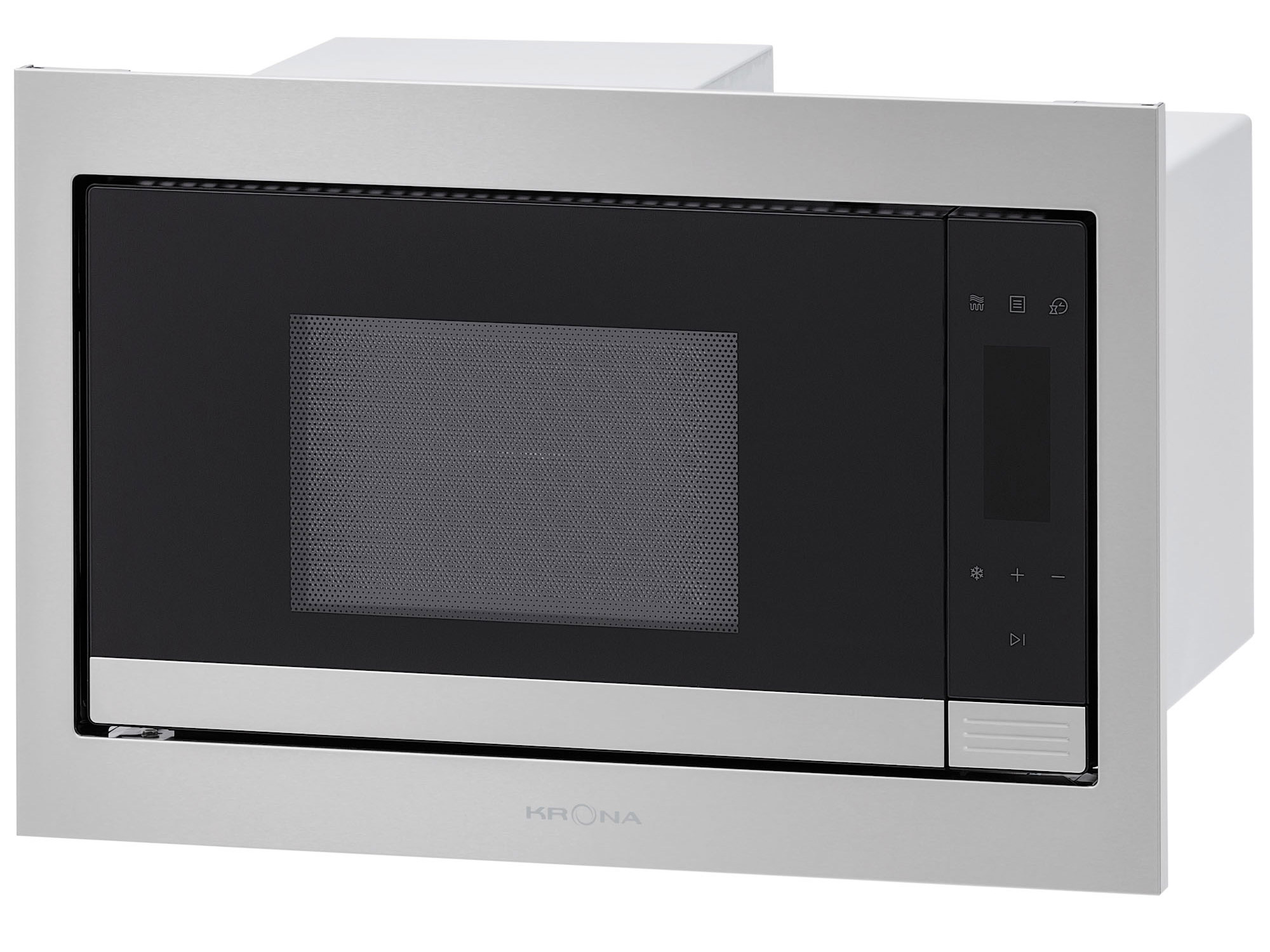 9983080 Встраиваемая микроволновая печь KRONA ESSEN 60 IX серебристый KRONA1 STDN-0015100 - Вид №1