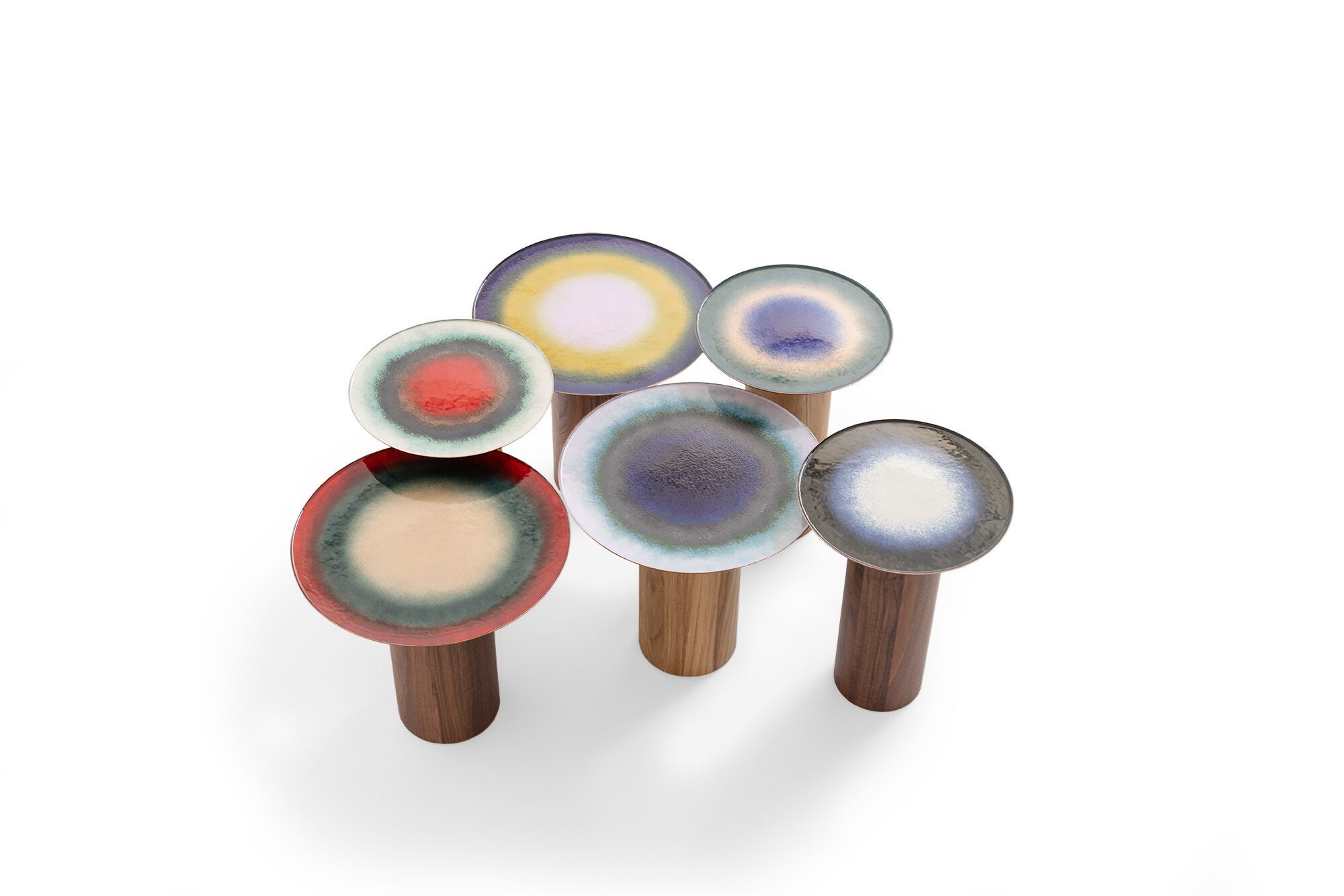 Круглый деревянный журнальный столик MOROSO MANGIAFUOCO ARCH-00098841 - Вид №3