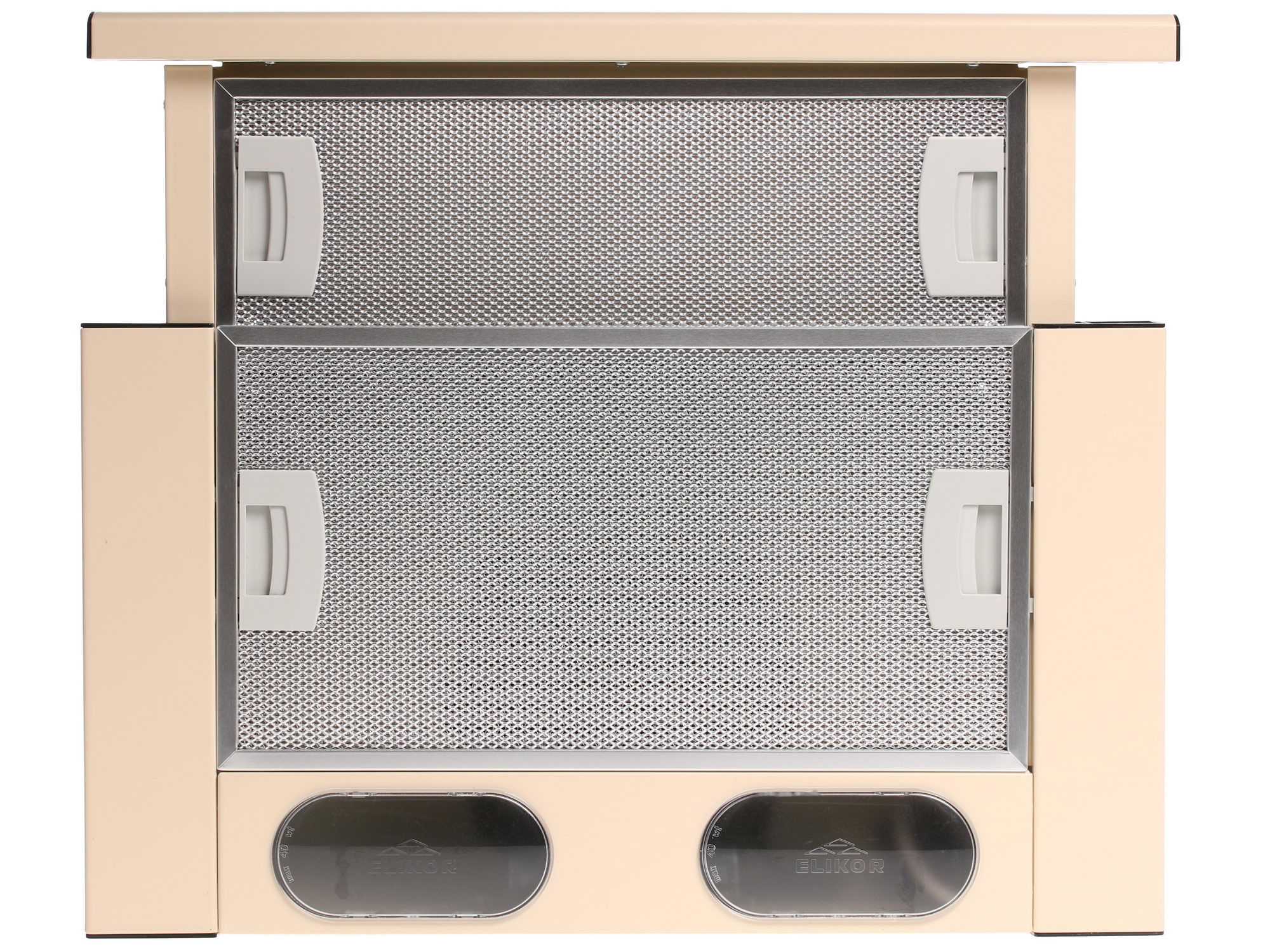 1024842 Вытяжка телескопическая ELIKOR Интегра 50П-400-В2Л бежевый/бежевый STDN-0150334 - Вид №5