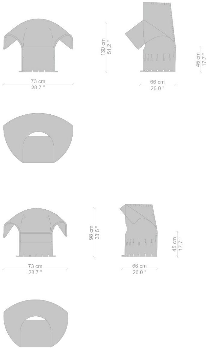 Cassina Кресло из шерстяного войлока sun-id-1445496 - Вид №7