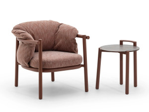 Алюминиевый журнальный столик для сада